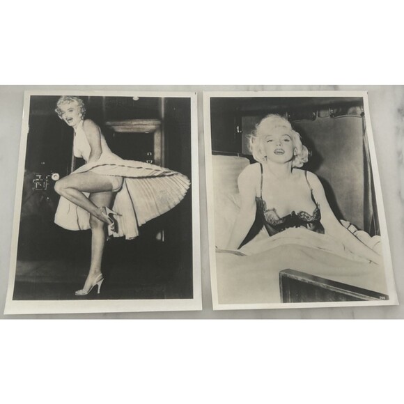 MARILYN MONROE PHOTO Numbered 299 Some Like it Hot 1959 + Promo Skirt Photo 8x10 - Picture 1 of 6
